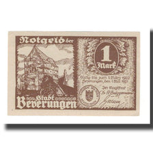 Banconote, Germania, Beverungen Stadt, 1 Mark, personnage, 1922, 1922-03-01