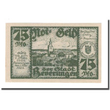 Banknot, Niemcy, Beverungen Stadt, 75 Pfennig, personnage, 1922, 1922-03-01