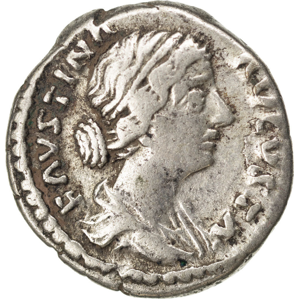 Faustina II, Denarius, MB+, Argento, Cohen:111