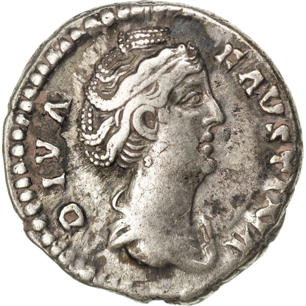 Faustina I, Denarius, EF(40-45), Silver, Cohen #136, 3.50