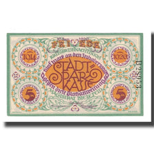 Banconote, Germania, Bielefeld Stadt, 5 Mark, personnage, 1920, 1920-01-10