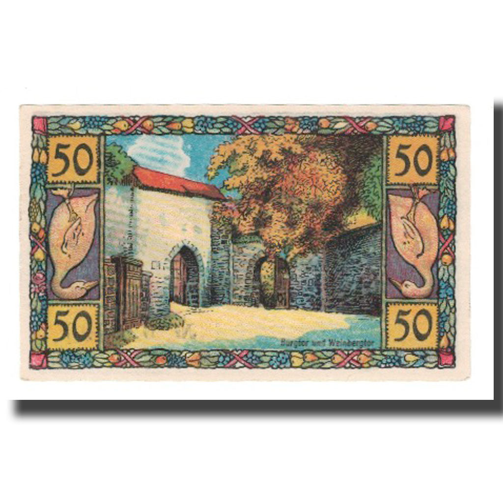 Banknote, Germany, Blomberg i.L. Stadt, 50 Pfennig, Cour, undated (1921)