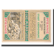 Banconote, Germania, Cranenburg Stadt, 1.5 Mark, Blason 2, 1921, 1921-02-01
