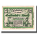 Banknote, Germany, Delbrück Stadt, 50 Pfennig, personnage, 1921, 1921-01-27