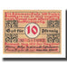 Banknote, Germany, Detmold Stadt, 10 Pfennig, Blason, 1920, AU(55-58)