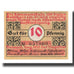 Billete, Alemania, Detmold Stadt, 10 Pfennig, Blason 5, 1920, EBC, Mehl:268.1