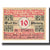 Banknote, Germany, Detmold Stadt, 10 Pfennig, Blason 7, 1920, AU(55-58)