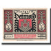 Banknot, Niemcy, Detmold Stadt, 50 Pfennig, personnage 3, 1920, AU(55-58)