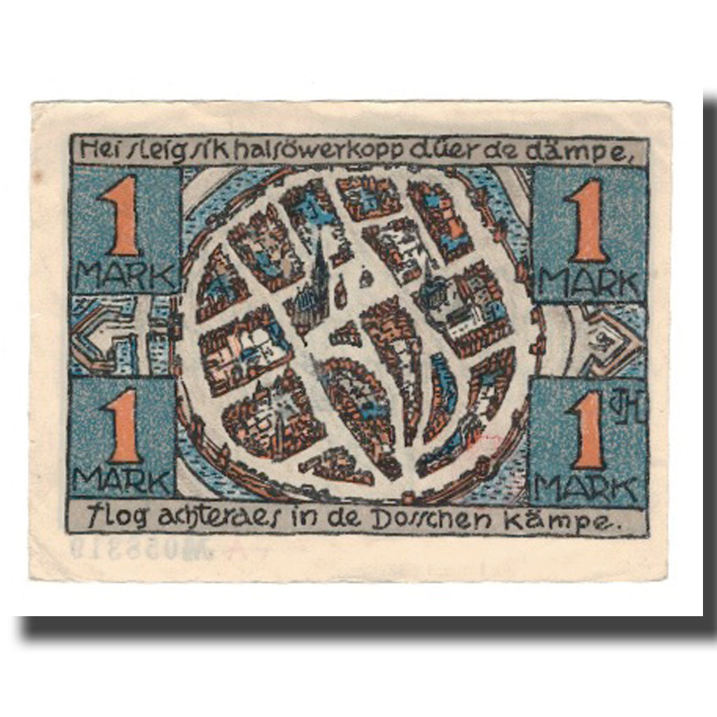 Billet, Allemagne, Dorsten Stadt, 1 Mark, carte, Undated (1922), TTB+