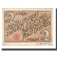Billet, Allemagne, Dorsten Stadt, 2 Mark, personnage, Undated (1922), TTB+