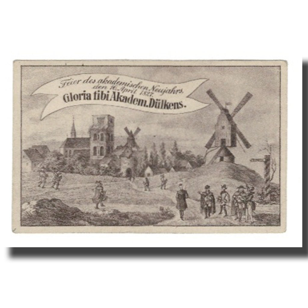 Banknote, Germany, Dülken Stadt, 100 Pfennig, personnage, 1922, 1922-01-01