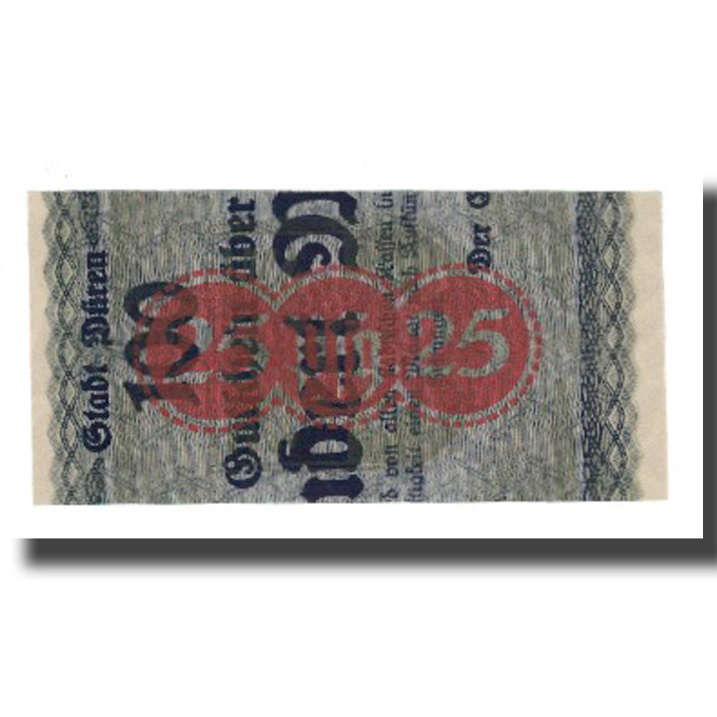 Billete, Alemania, Duren Stadt, 25 Pfennig, valeur faciale 2, 1921, 1921-06-01