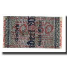 Nota, Alemanha, Duren Stadt, 50 Pfennig, valeur faciale 1, 1921, 1921-06-01