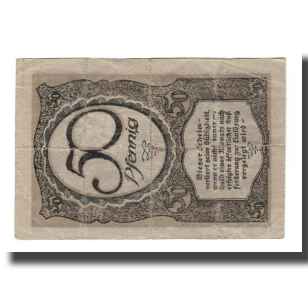 Billet, Allemagne, Dortmund und Hörde Städte und Kreise, 50 Pfennig, valeur