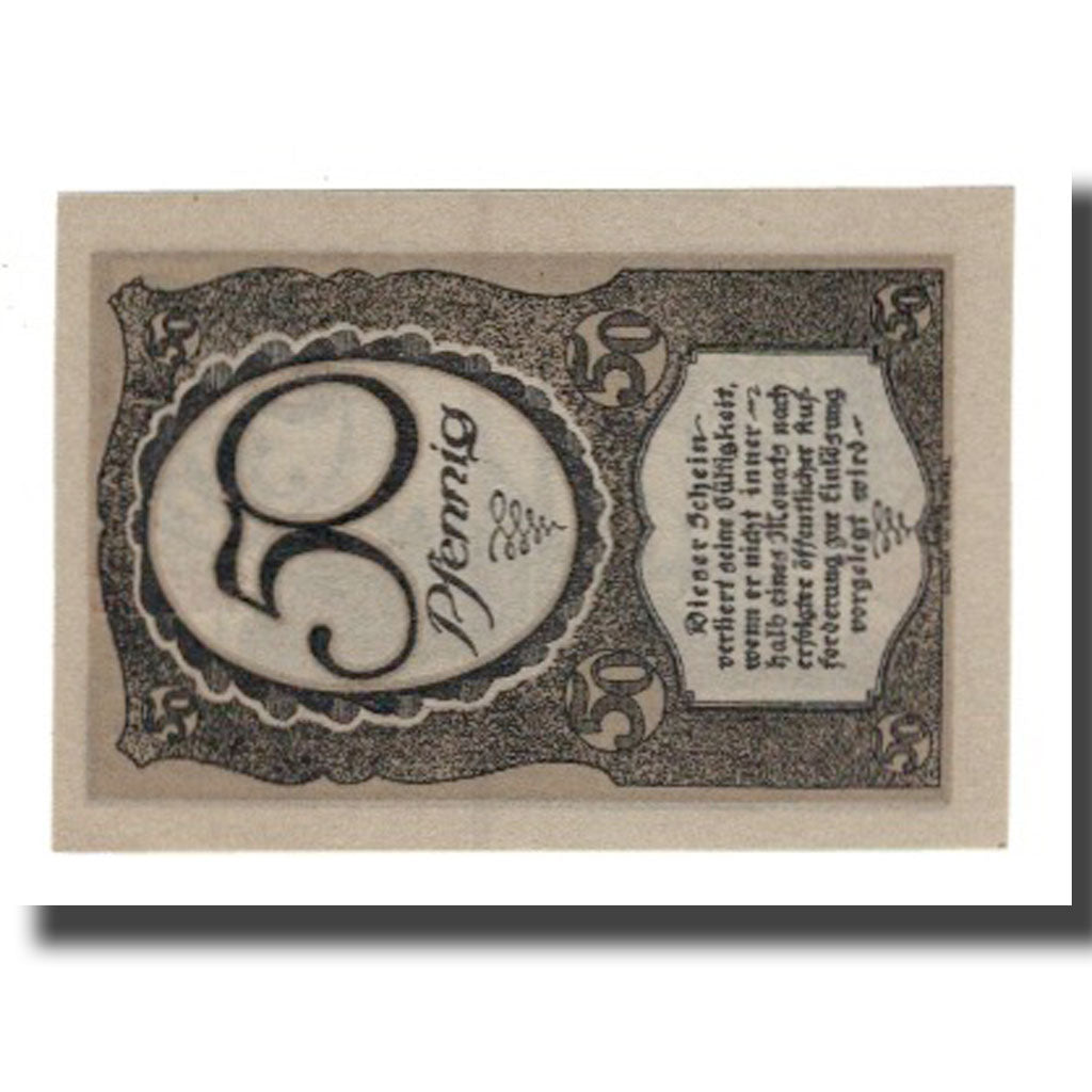 Billet, Allemagne, Dortmund und Hörde Städte und Kreise, 50 Pfennig, valeur