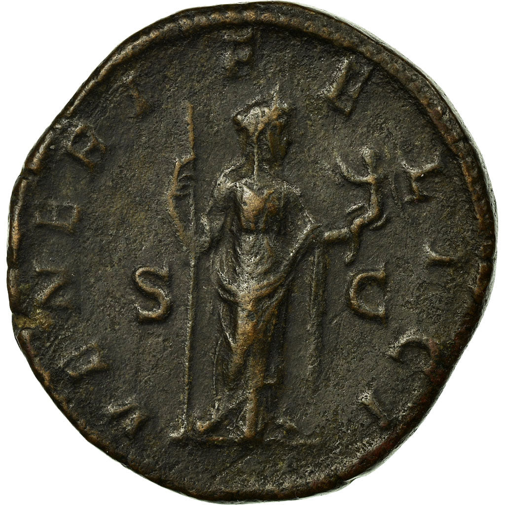 Monnaie, Julia Mamée, Sesterce, TTB, Cuivre, Cohen:62