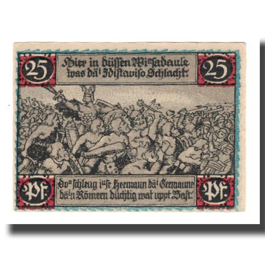 Billete, Alemania, Eisbergen a.W. Spar und Darlehenskasse der Gemeinde, 25