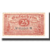 Billet, Allemagne, Elberfeld Stadt, 25 Pfennig, Blason, 1919, 1919-11-15, SUP
