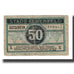 Banknote, Germany, Elberfeld Stadt, 50 Pfennig, paysage, 1919, 1919-12-10