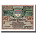 Banknote, Germany, Erkelenz Stadt, 50 Pfennig, personnage 2, 1921, 1921-08-22