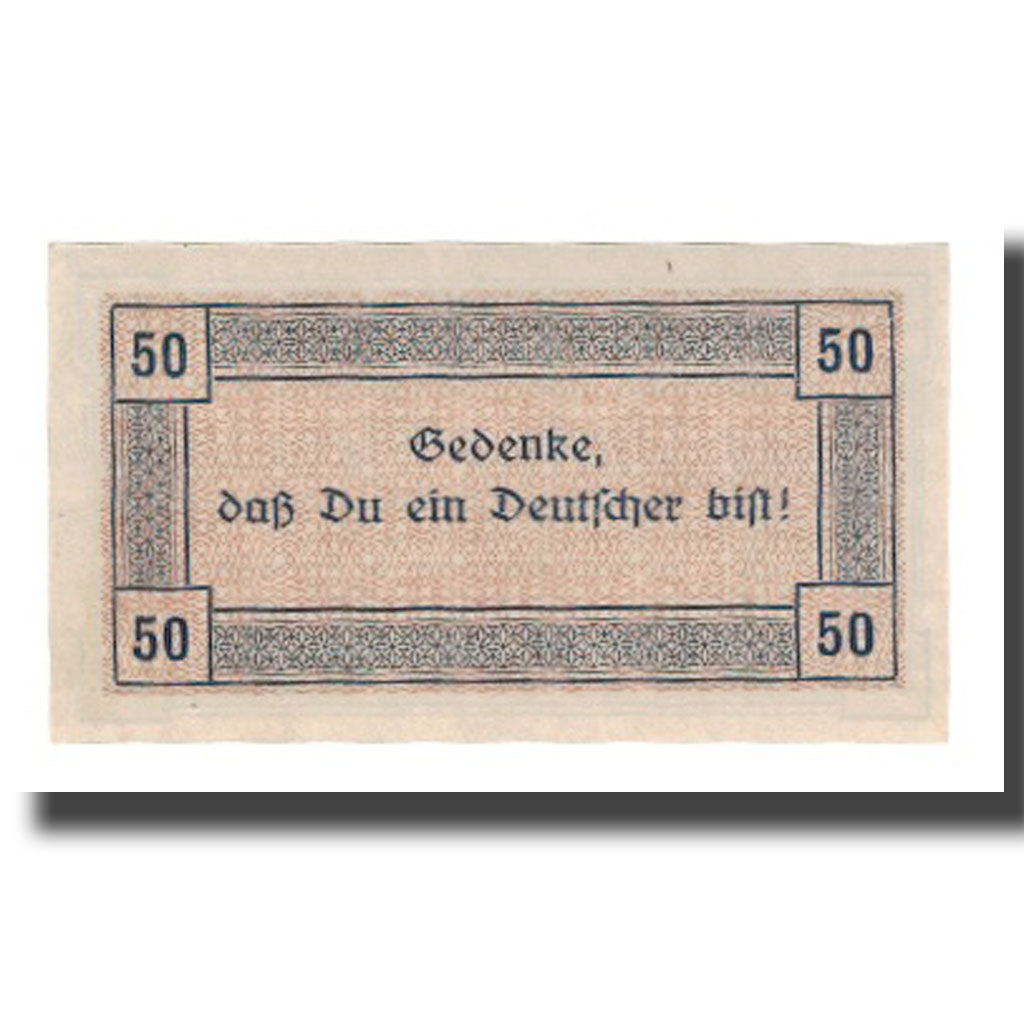 Banknote, Germany, Eschweiler Stadt, 50 Pfennig, Texte, 1918, 1918-11-01