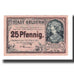 Banknote, Germany, Geldern Stadt, 25 Pfennig, Texte, 1919, 1919-11-03