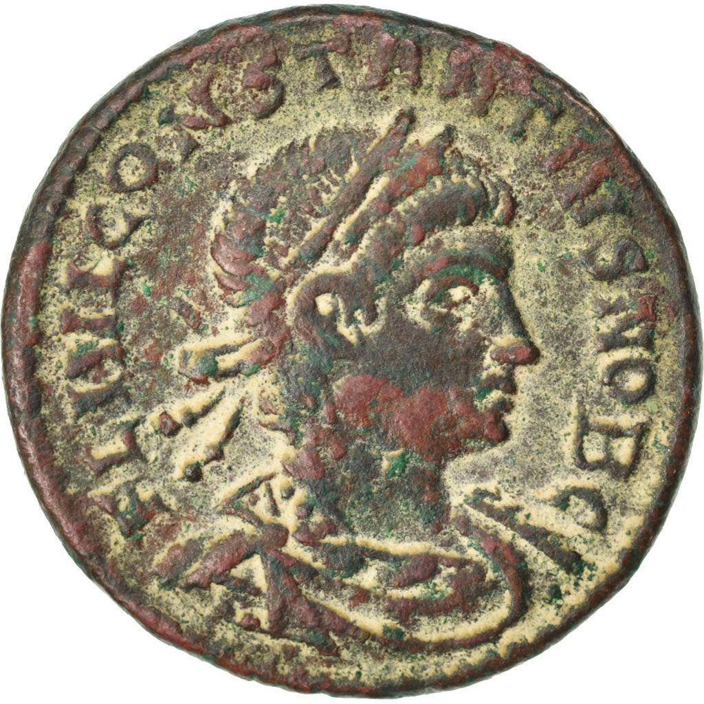 Constantine II, Nummus, EF(40-45), Copper, Cohen #122, 2.90