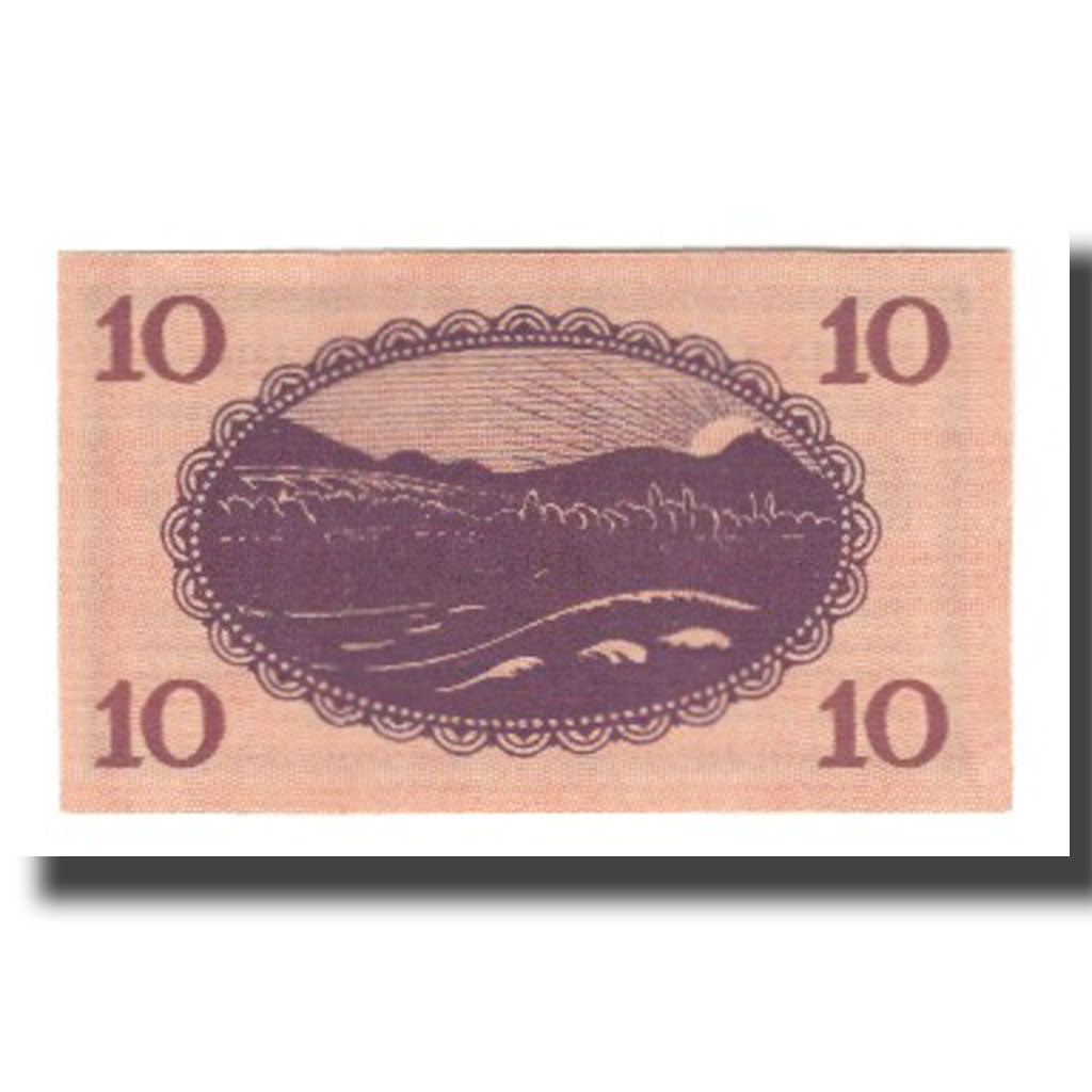 Banknote, Germany, Godesberg Bad Stadt, 10 Pfennig, paysage 1, 1920, 1920-10-25