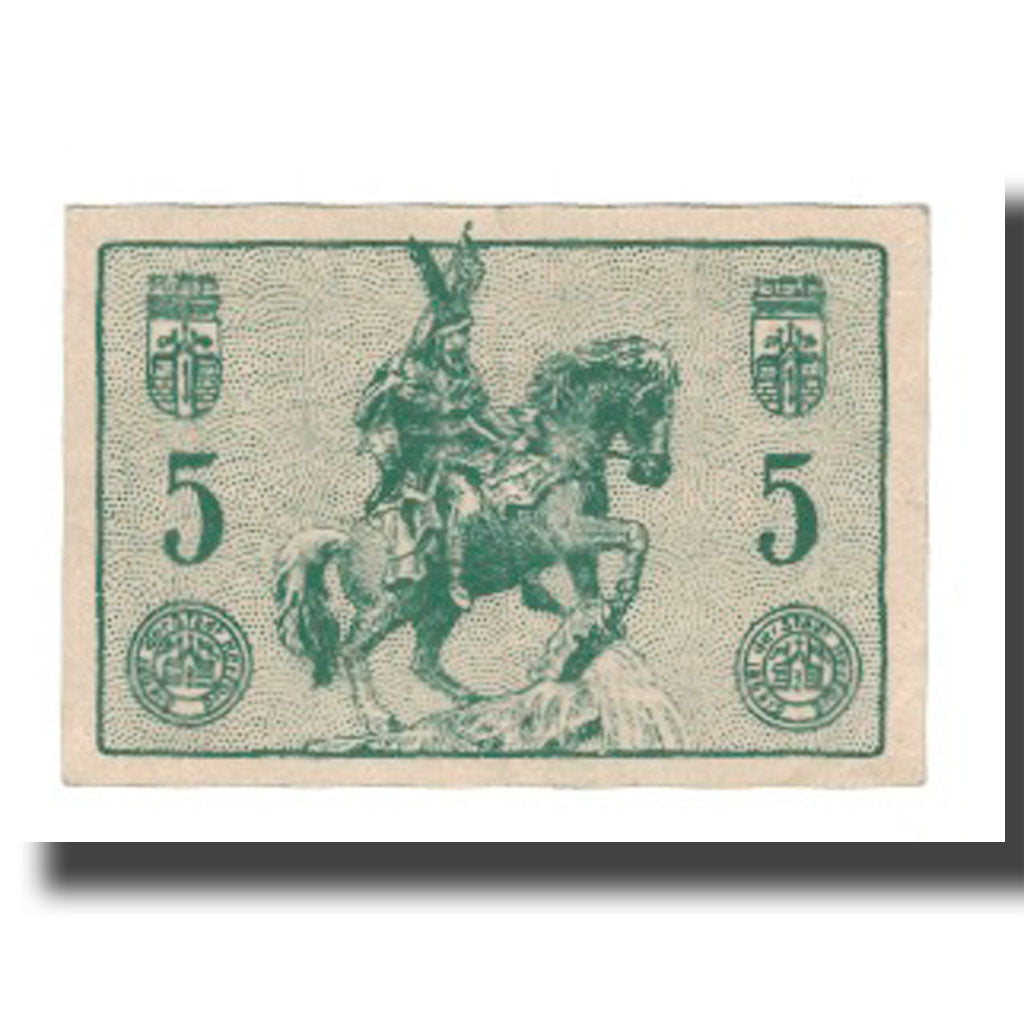 Banconote, Germania, Herford Stadt, 5 Pfennig, personnage 1, 1920, 1920-03-04
