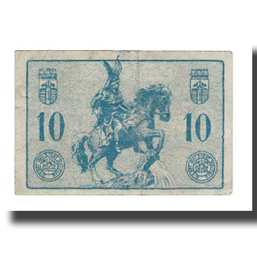 Banconote, Germania, Herford Stadt, 10 Pfennig, personnage 1, 1920, 1920-03-04