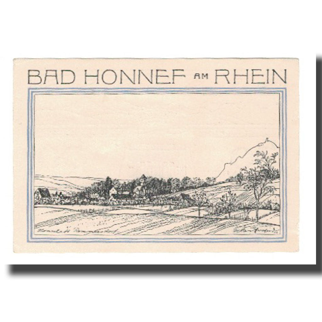 Geldschein, Deutschland, Honnef a. Rhein Verkehrsvereine Bad Honnef Rhöndorf