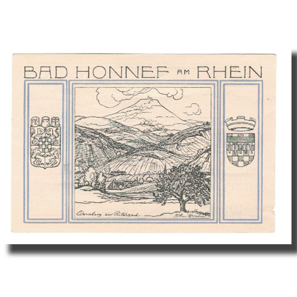 Geldschein, Deutschland, Honnef a. Rhein Verkehrsvereine Bad Honnef Rhöndorf