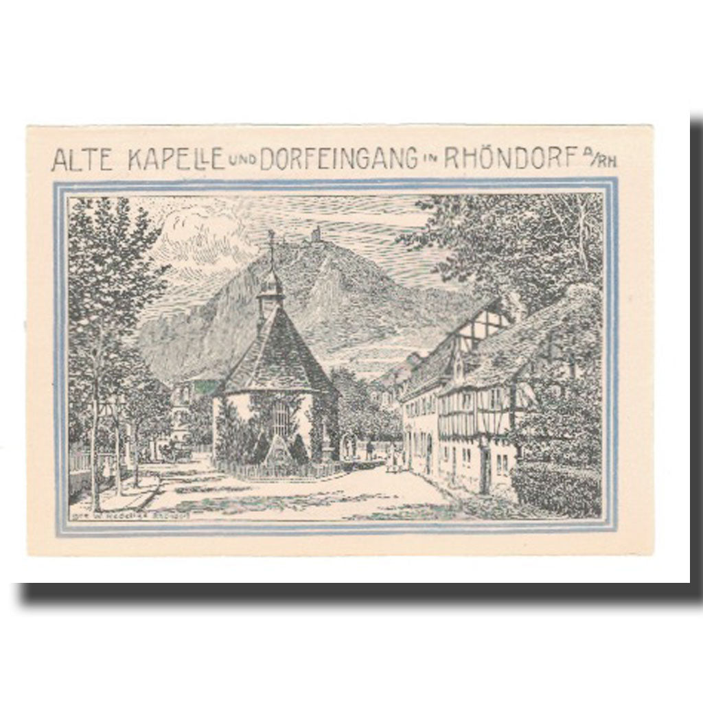 Banknot, Niemcy, Honnef a. Rhein Verkehrsvereine Bad Honnef Rhöndorf, 99