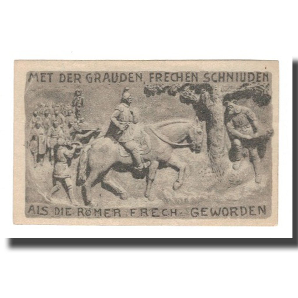 Banconote, Germania, Horn Amtsgemeinde, 50 Pfennig, personnage 6, 1921