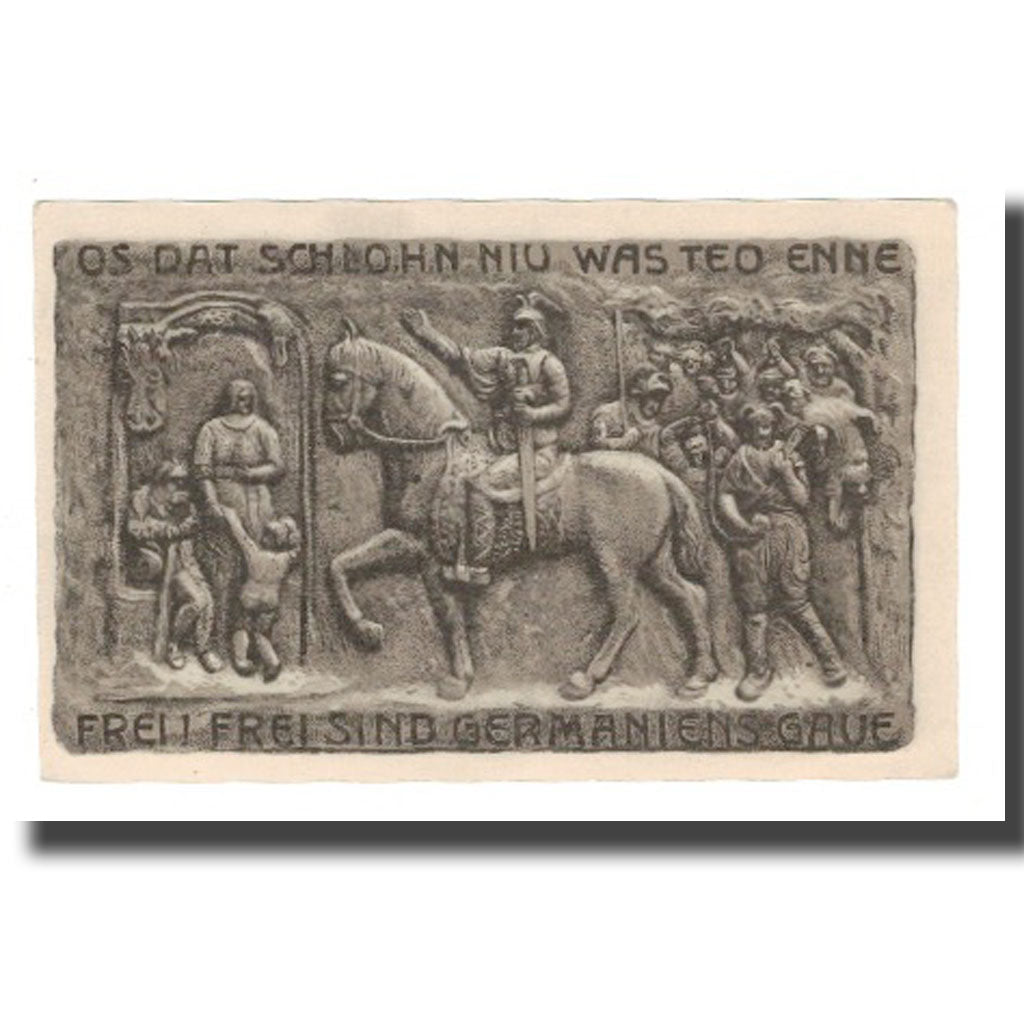 Banconote, Germania, Horn Amtsgemeinde, 50 Pfennig, personnage 7, 1921