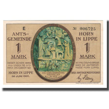 Banconote, Germania, Horn Amtsgemeinde, 1 Mark, paysage, 1921, 1921-12-31, SPL-