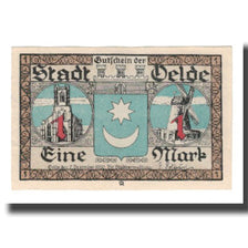 Banknote, Germany, Oelde Stadt, 1 Mark, personnage 2, 1920, 1920-12-07