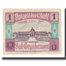 Billet, Allemagne, Oeynhausen, Bad Städtische Sparkasse, 1 Mark, personnage