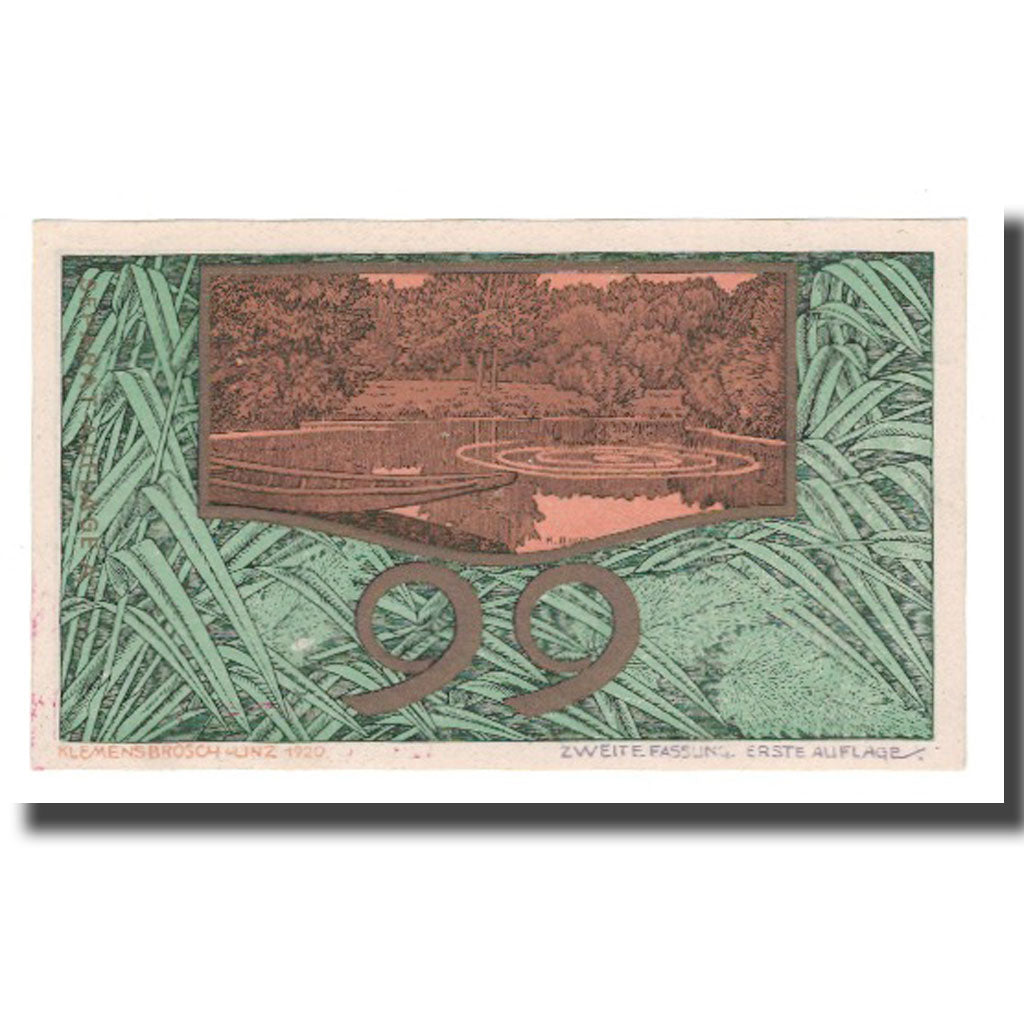Banknot, Austria, St. Georgen an der Gusen O.Ö. Gemeinde, 99 Heller, paysage 4