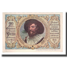 Banknote, Austria, Pram O.Ö. Gemeinde, 90 Heller, Texte, 1920, 1920-12-31