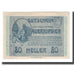 Banknot, Austria, Mauerkirchen O.Ö. Gemeinde, 80 Heller, texte 1, 1920