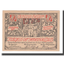 Banknote, Austria, Loich N.Ö. Gemeinde, 80 Heller, N.D, 1920, 1920-07-31