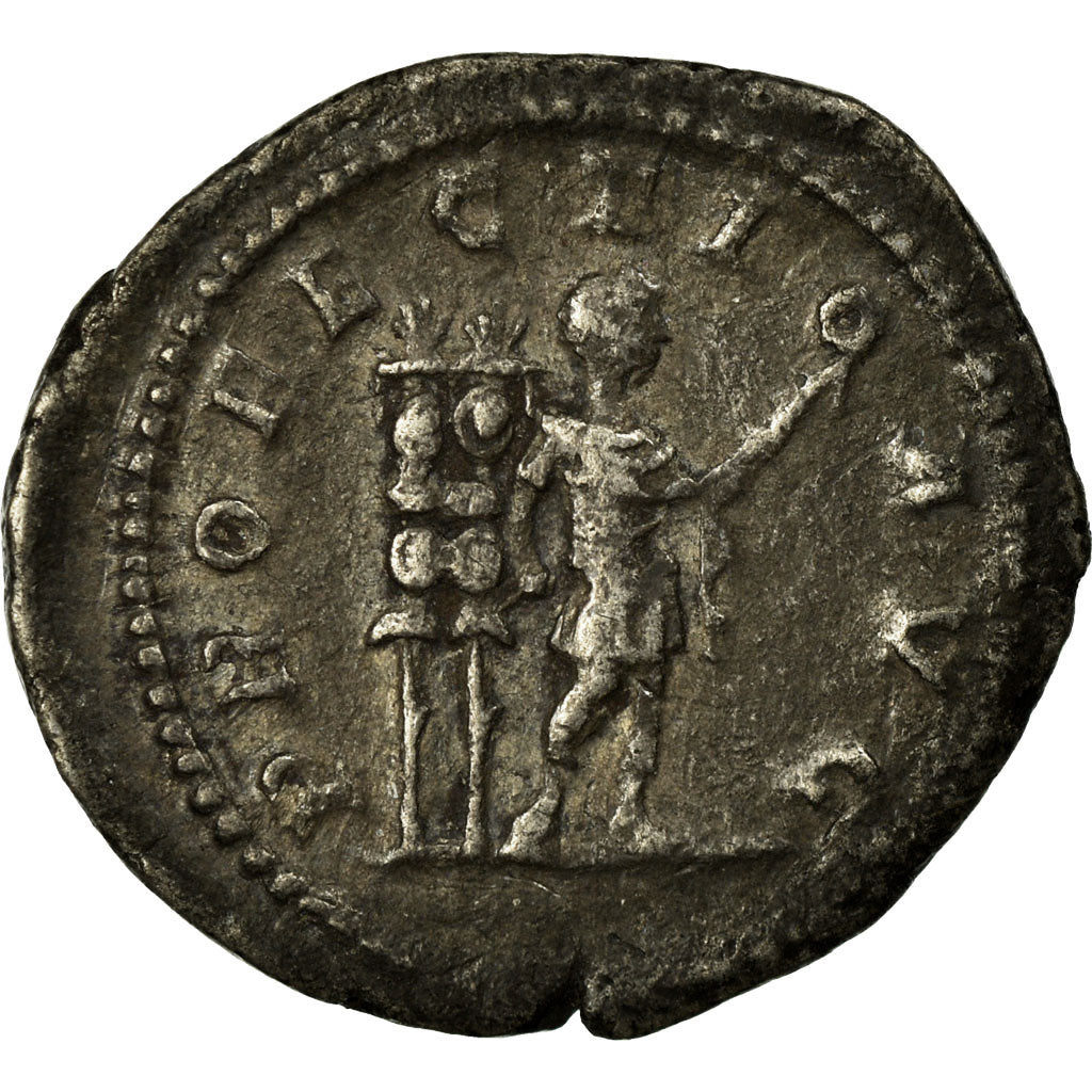 Coin, Caracalla, Denarius, EF(40-45), Silver, Cohen:508