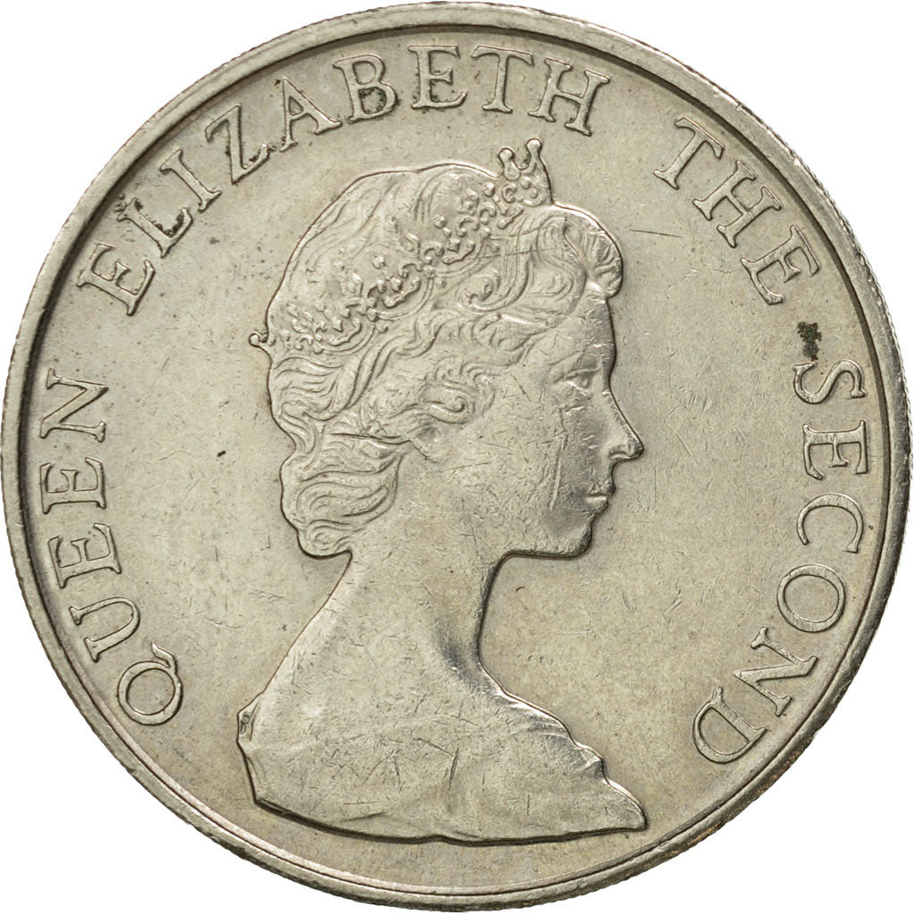 Munten, Hong Kong, Elizabeth II, 5 Dollars, 1980, FR+, Copper-nickel, KM:46