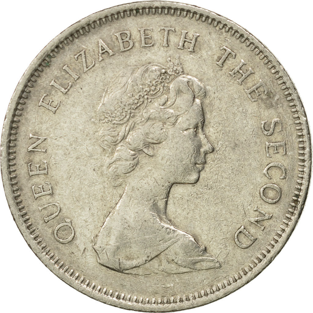 Moneda, Hong Kong, Elizabeth II, Dollar, 1979, BC+, Cobre - níquel, KM:43