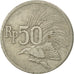 Moneta, Indonesia, 50 Rupiah, 1971, VF(20-25), Miedź-Nikiel, KM:35
