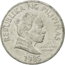 Münze, Philippinen, 5 Sentimos, 1985, S+, Aluminium, KM:239