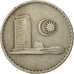 Moneda, Malasia, 20 Sen, 1967, Franklin Mint, BC+, Cobre - níquel, KM:4
