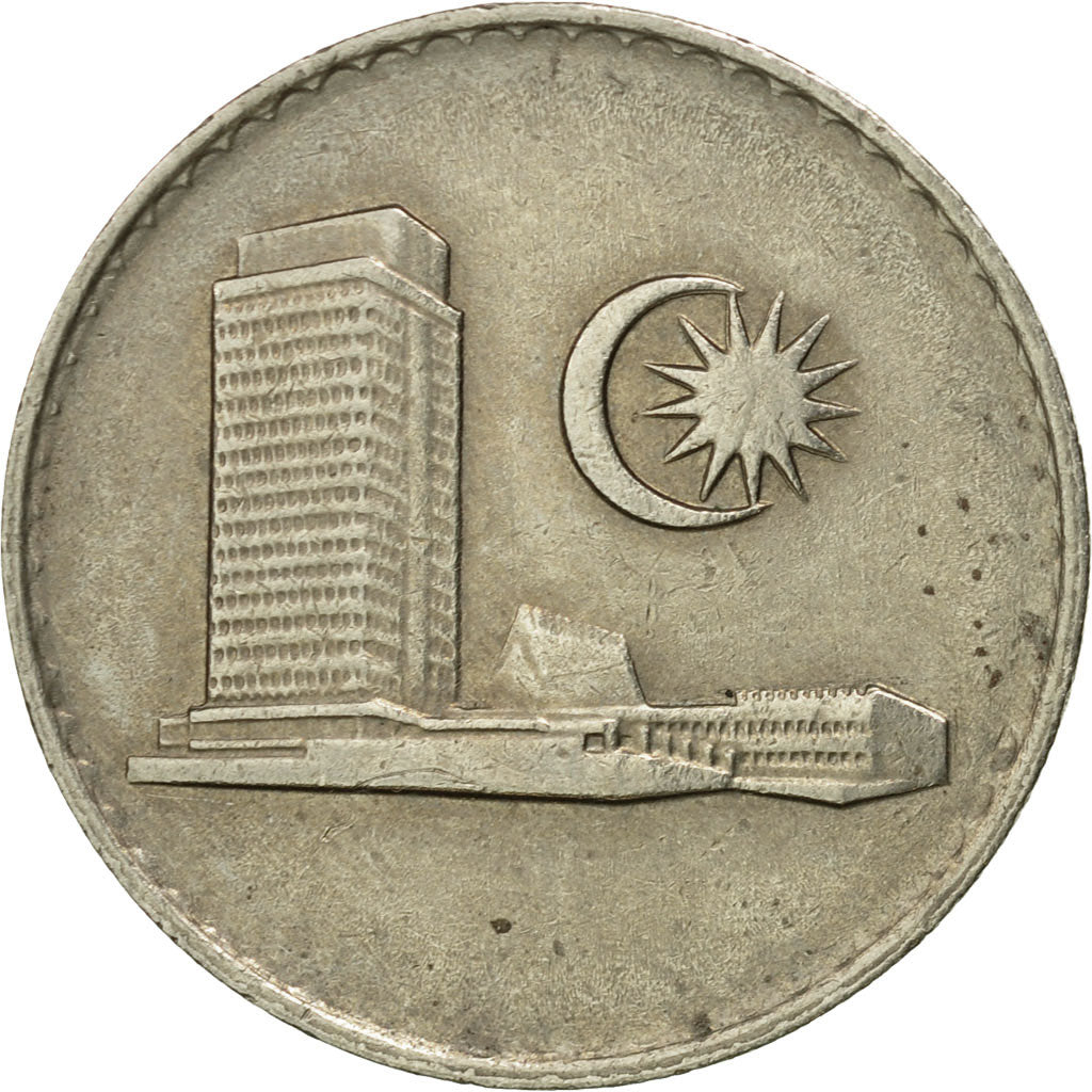 Munten, Maleisië, 20 Sen, 1982, Franklin Mint, FR+, Copper-nickel, KM:4