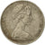 Munten, Australië, Elizabeth II, 20 Cents, 1974, Melbourne, FR, Copper-nickel